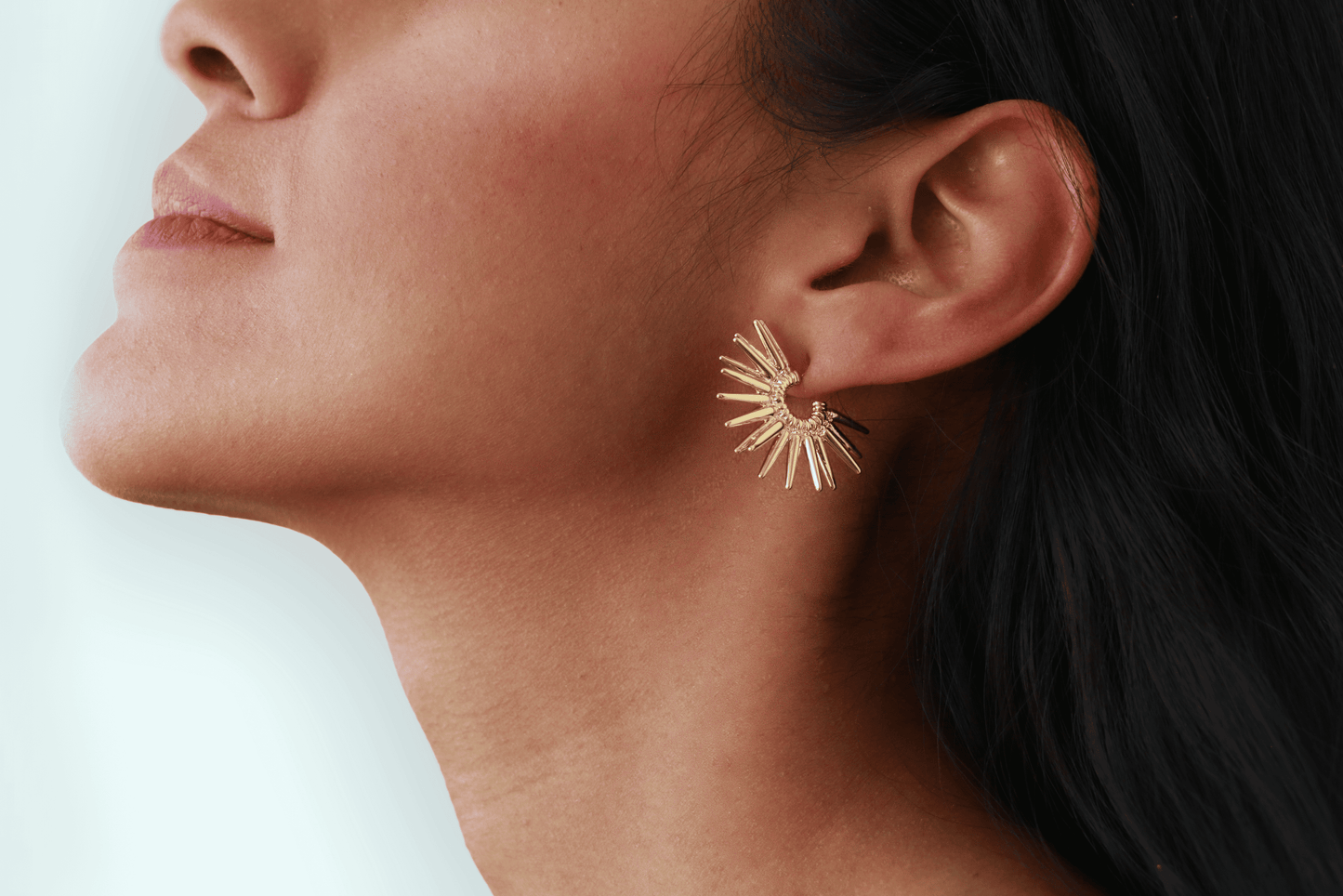 BOUCLES D'OREILLES IRRÉGULIÈRES Rayon