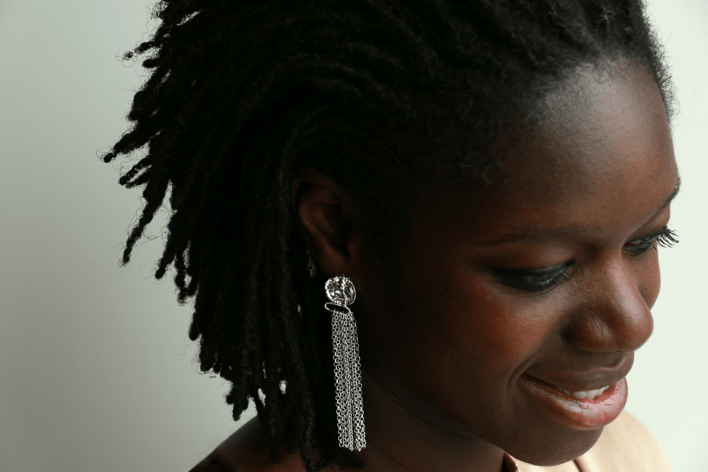 BOUCLES D'OREILLES CASCADE Étoile Filante