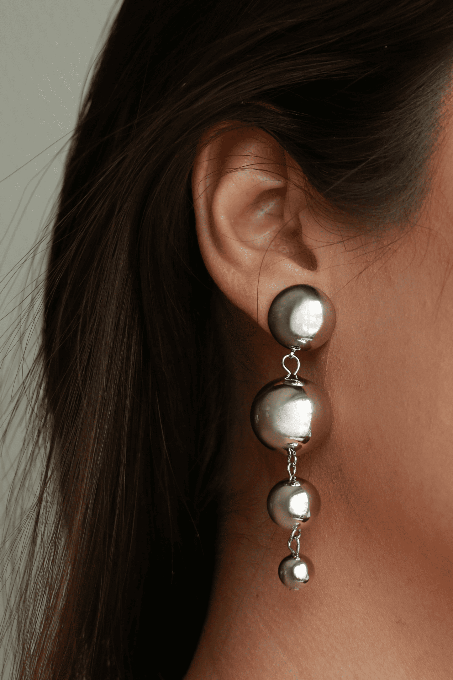 BOUCLES D'OREILLES PENDANTES Sphères Célestes
