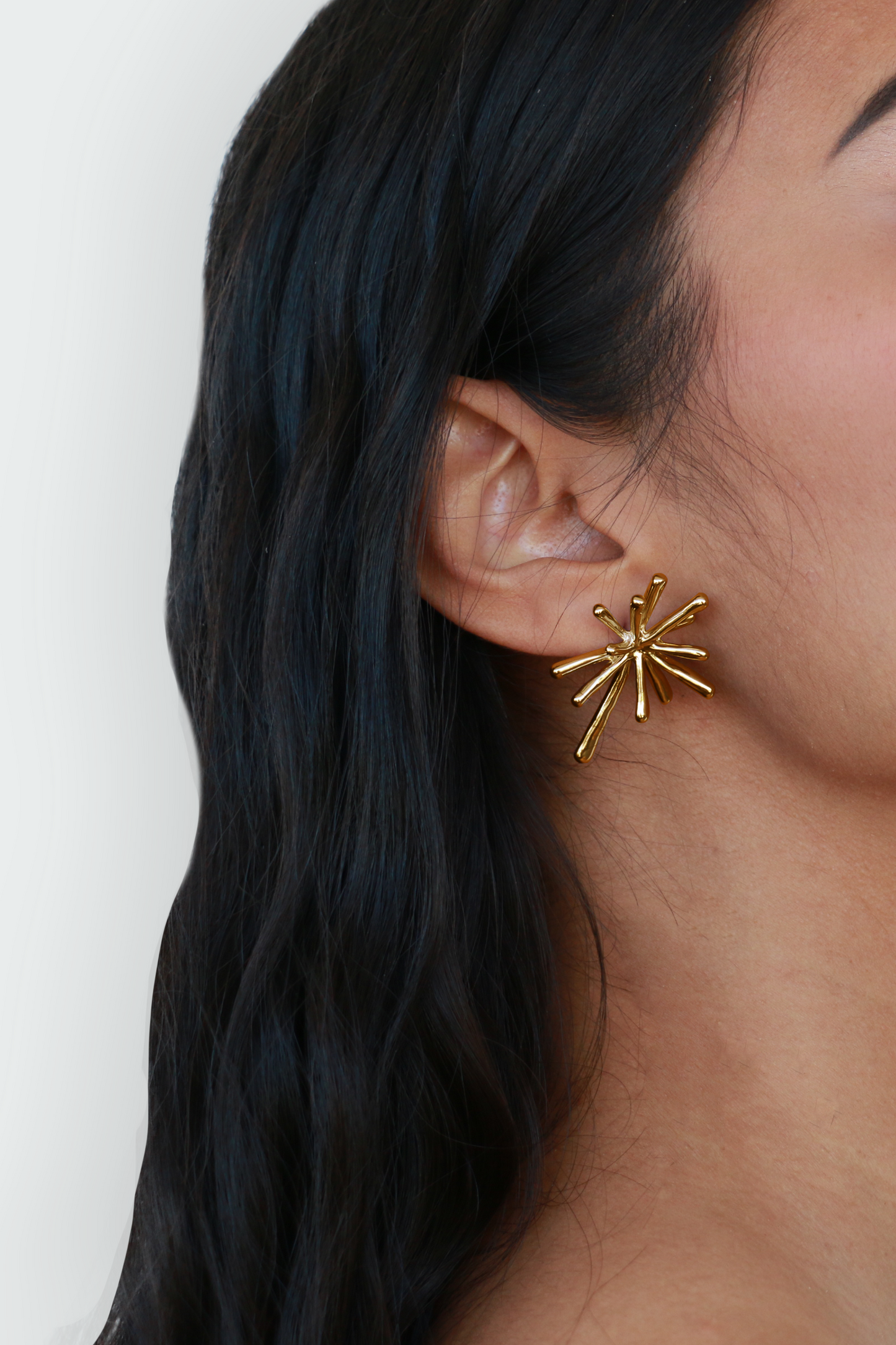 BOUCLES D’OREILLES DESIGN Étoile
