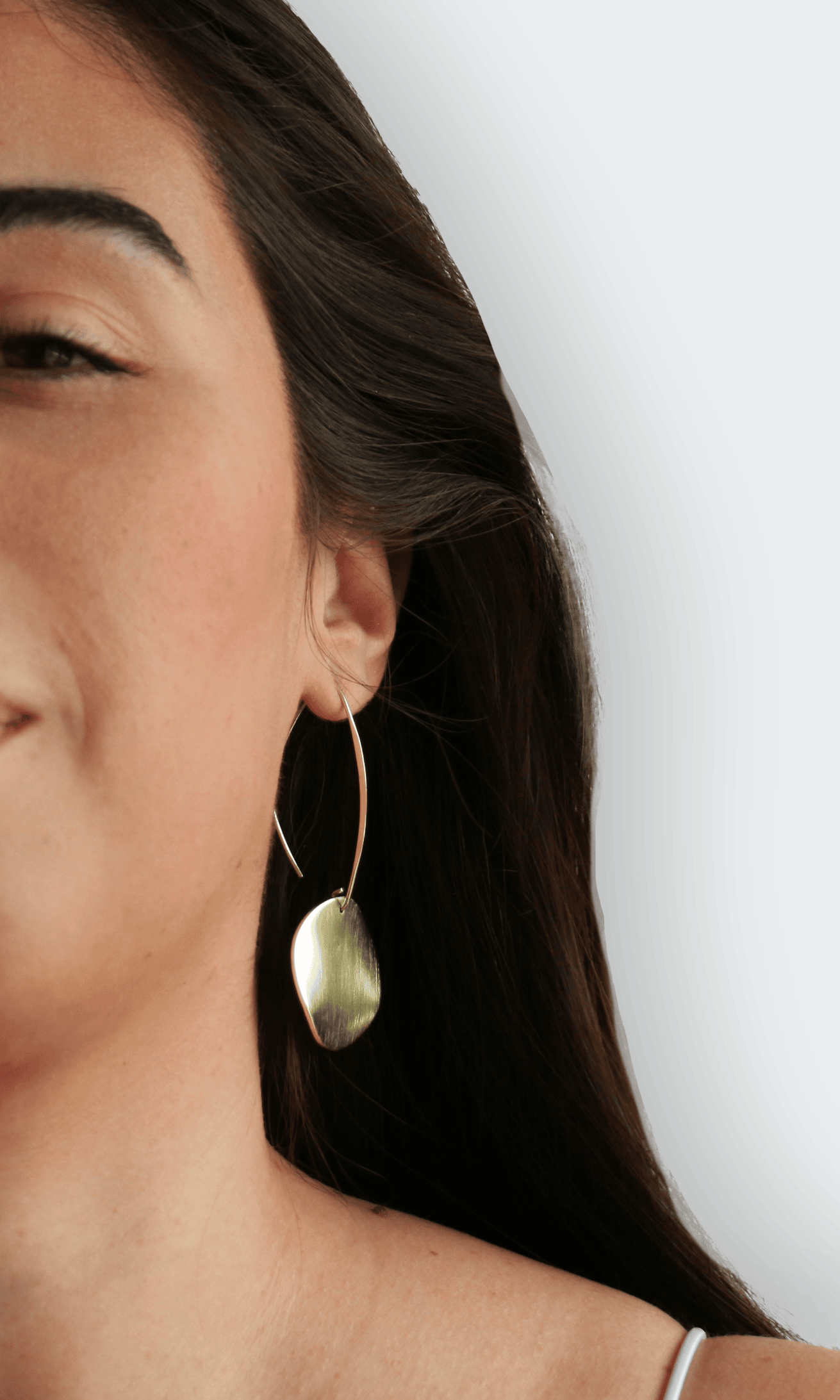 BOUCLES D’OREILLES MINIMALISTES Lune
