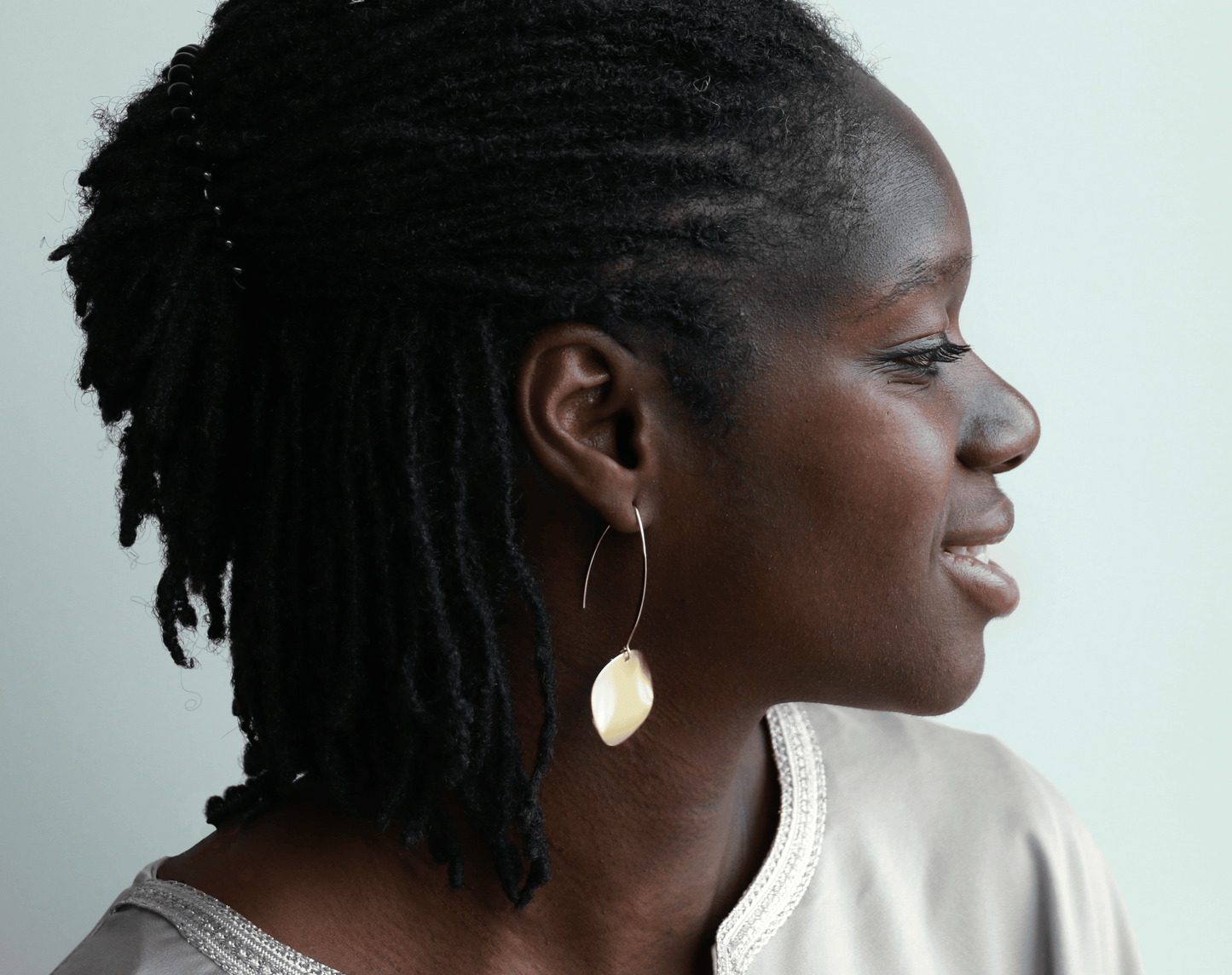 BOUCLES D’OREILLES MINIMALISTES Lune