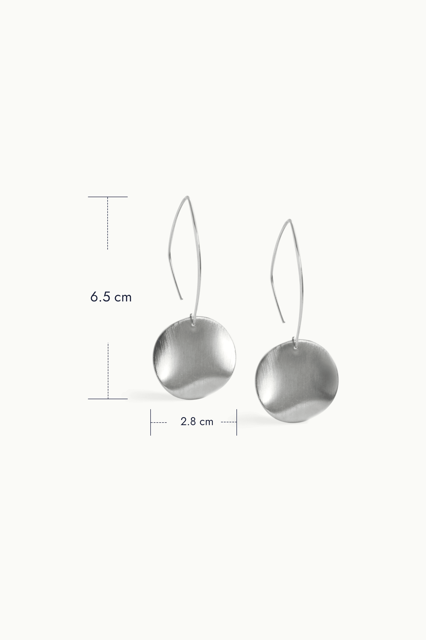 BOUCLES D’OREILLES MINIMALISTES Lune