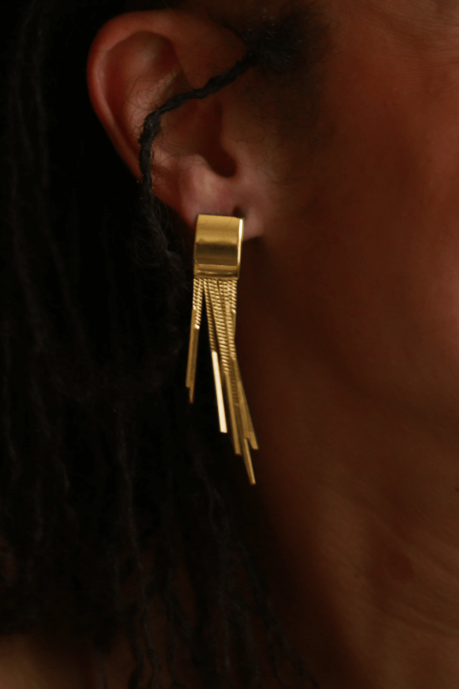 BOUCLES D'OREILLES CASCADE Ruisseau