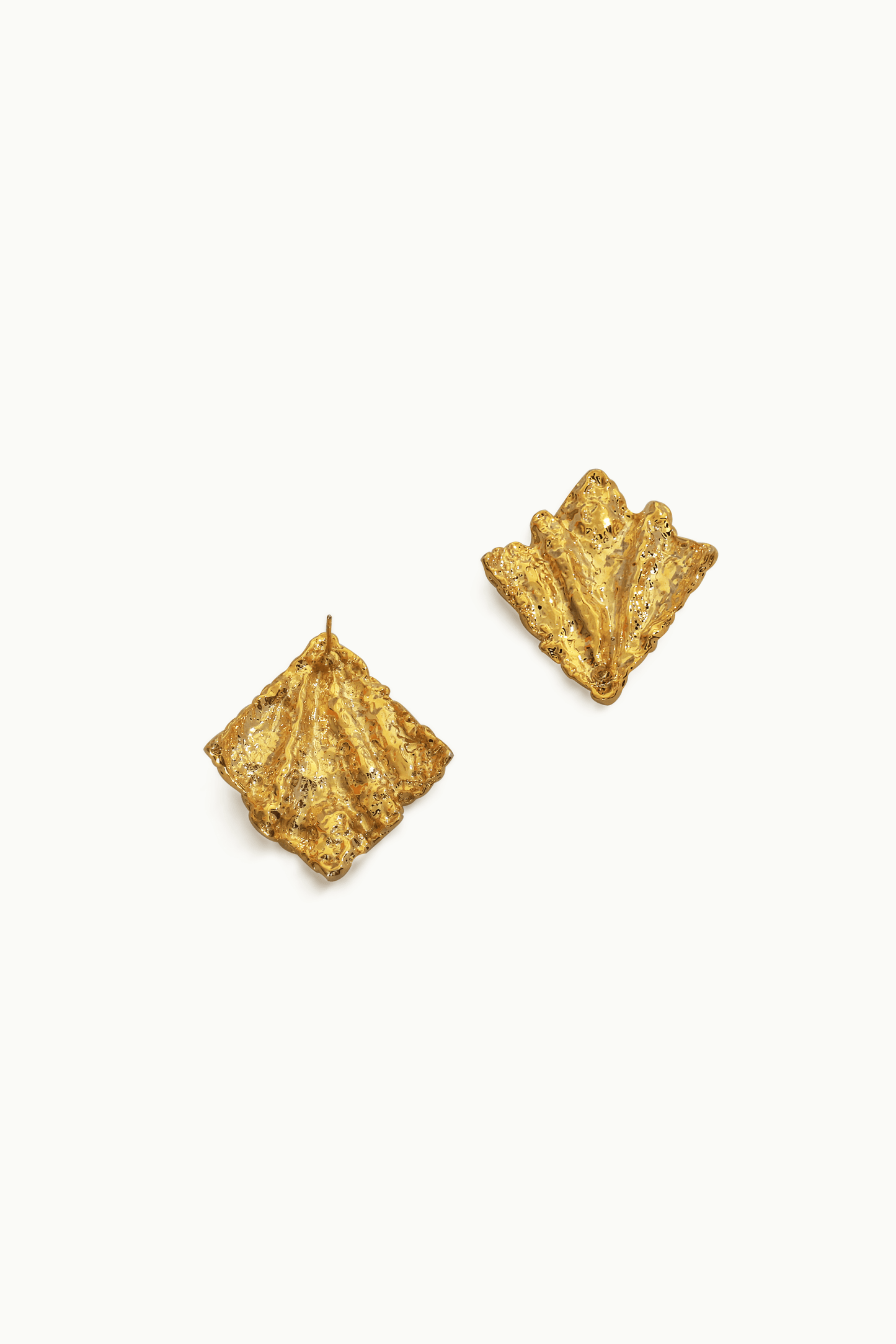 BOUCLES D’OREILLES TEXTURÉES Lava