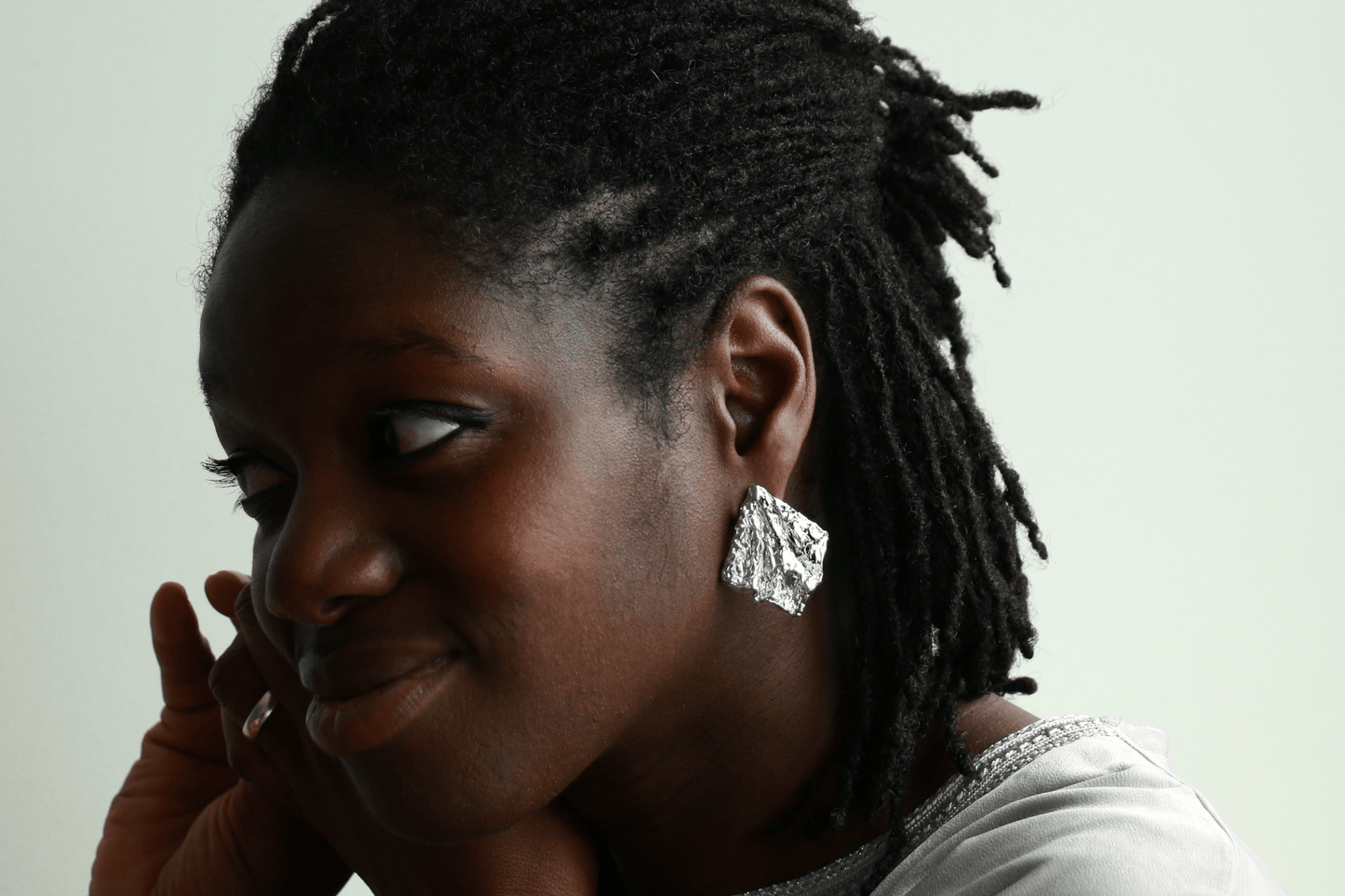 BOUCLES D’OREILLES TEXTURÉES Lava