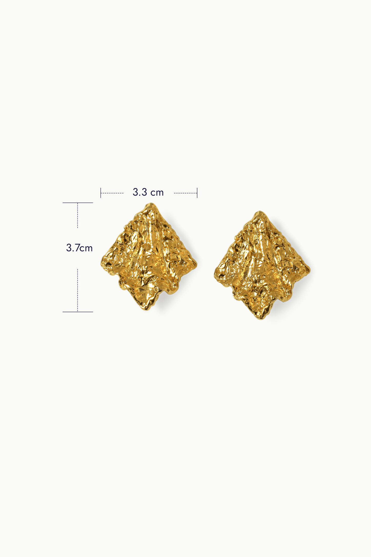 BOUCLES D’OREILLES TEXTURÉES Lava